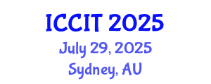 International Conference on Computing and Information Technology (ICCIT) July 29, 2025 - Sydney, Australia