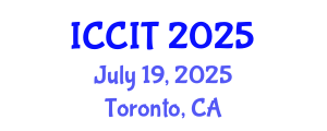International Conference on Computing and Information Technology (ICCIT) July 19, 2025 - Toronto, Canada