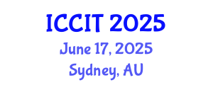 International Conference on Computing and Information Technology (ICCIT) June 17, 2025 - Sydney, Australia