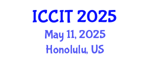 International Conference on Computing and Information Technology (ICCIT) May 11, 2025 - Honolulu, United States