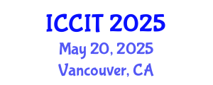 International Conference on Computing and Information Technology (ICCIT) May 20, 2025 - Vancouver, Canada