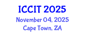 International Conference on Computing and Information Technology (ICCIT) November 04, 2025 - Cape Town, South Africa