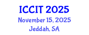 International Conference on Computing and Information Technology (ICCIT) November 15, 2025 - Jeddah, Saudi Arabia