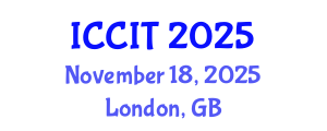 International Conference on Computing and Information Technology (ICCIT) November 18, 2025 - London, United Kingdom