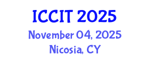 International Conference on Computing and Information Technology (ICCIT) November 04, 2025 - Nicosia, Cyprus