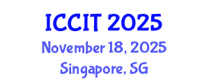 International Conference on Computing and Information Technology (ICCIT) November 18, 2025 - Singapore, Singapore