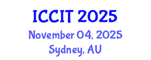 International Conference on Computing and Information Technology (ICCIT) November 04, 2025 - Sydney, Australia