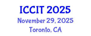 International Conference on Computing and Information Technology (ICCIT) November 29, 2025 - Toronto, Canada
