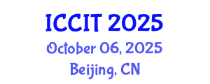 International Conference on Computing and Information Technology (ICCIT) October 06, 2025 - Beijing, China