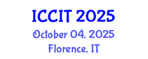 International Conference on Computing and Information Technology (ICCIT) October 04, 2025 - Florence, Italy