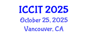 International Conference on Computing and Information Technology (ICCIT) October 25, 2025 - Vancouver, Canada