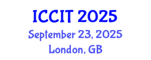 International Conference on Computing and Information Technology (ICCIT) September 23, 2025 - London, United Kingdom