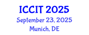 International Conference on Computing and Information Technology (ICCIT) September 23, 2025 - Munich, Germany