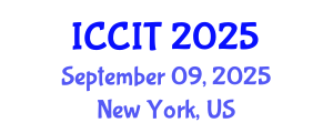 International Conference on Computing and Information Technology (ICCIT) September 09, 2025 - New York, United States