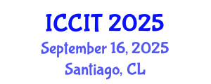 International Conference on Computing and Information Technology (ICCIT) September 16, 2025 - Santiago, Chile