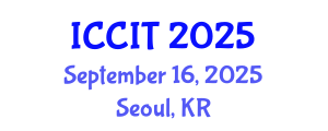 International Conference on Computing and Information Technology (ICCIT) September 16, 2025 - Seoul, Republic of Korea