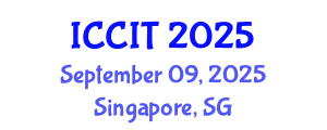 International Conference on Computing and Information Technology (ICCIT) September 09, 2025 - Singapore, Singapore