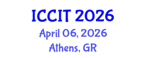 International Conference on Computing and Information Technology (ICCIT) April 06, 2026 - Athens, Greece International Conference on Computing and Information Technology (ICCIT) April 06, 2026 - Athens, Greece