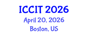 International Conference on Computing and Information Technology (ICCIT) April 20, 2026 - Boston, United States International Conference on Computing and Information Technology (ICCIT) April 20, 2026 - Boston, United States