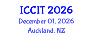 International Conference on Computing and Information Technology (ICCIT) December 01, 2026 - Auckland, New Zealand International Conference on Computing and Information Technology (ICCIT) December 01, 2026 - Auckland, New Zealand