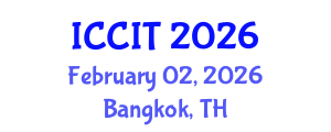 International Conference on Computing and Information Technology (ICCIT) February 02, 2026 - Bangkok, Thailand