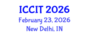 International Conference on Computing and Information Technology (ICCIT) February 23, 2026 - New Delhi, India International Conference on Computing and Information Technology (ICCIT) February 23, 2026 - New Delhi, India