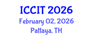International Conference on Computing and Information Technology (ICCIT) February 02, 2026 - Pattaya, Thailand International Conference on Computing and Information Technology (ICCIT) February 02, 2026 - Pattaya, Thailand