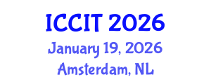 International Conference on Computing and Information Technology (ICCIT) January 19, 2026 - Amsterdam, Netherlands International Conference on Computing and Information Technology (ICCIT) January 19, 2026 - Amsterdam, Netherlands