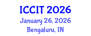 International Conference on Computing and Information Technology (ICCIT) January 26, 2026 - Bengaluru, India