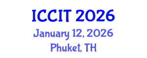 International Conference on Computing and Information Technology (ICCIT) January 12, 2026 - Phuket, Thailand