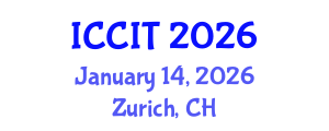 International Conference on Computing and Information Technology (ICCIT) January 14, 2026 - Zurich, Switzerland
