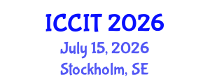 International Conference on Computing and Information Technology (ICCIT) July 15, 2026 - Stockholm, Sweden