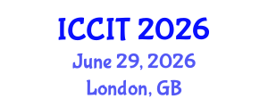 International Conference on Computing and Information Technology (ICCIT) June 29, 2026 - London, United Kingdom International Conference on Computing and Information Technology (ICCIT) June 29, 2026 - London, United Kingdom