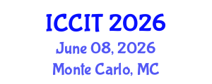 International Conference on Computing and Information Technology (ICCIT) June 08, 2026 - Monte Carlo, Monaco