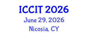 International Conference on Computing and Information Technology (ICCIT) June 29, 2026 - Nicosia, Cyprus International Conference on Computing and Information Technology (ICCIT) June 29, 2026 - Nicosia, Cyprus