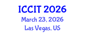International Conference on Computing and Information Technology (ICCIT) March 23, 2026 - Las Vegas, United States International Conference on Computing and Information Technology (ICCIT) March 23, 2026 - Las Vegas, United States