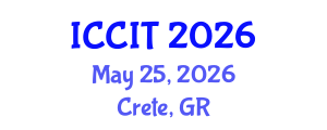 International Conference on Computing and Information Technology (ICCIT) May 25, 2026 - Crete, Greece International Conference on Computing and Information Technology (ICCIT) May 25, 2026 - Crete, Greece