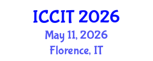 International Conference on Computing and Information Technology (ICCIT) May 11, 2026 - Florence, Italy International Conference on Computing and Information Technology (ICCIT) May 11, 2026 - Florence, Italy