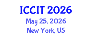 International Conference on Computing and Information Technology (ICCIT) May 25, 2026 - New York, United States International Conference on Computing and Information Technology (ICCIT) May 25, 2026 - New York, United States