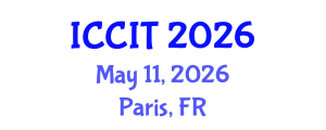 International Conference on Computing and Information Technology (ICCIT) May 11, 2026 - Paris, France International Conference on Computing and Information Technology (ICCIT) May 11, 2026 - Paris, France