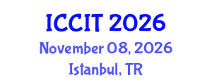 International Conference on Computing and Information Technology (ICCIT) November 08, 2026 - Istanbul, Turkey