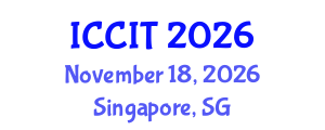 International Conference on Computing and Information Technology (ICCIT) November 18, 2026 - Singapore, Singapore