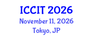 International Conference on Computing and Information Technology (ICCIT) November 11, 2026 - Tokyo, Japan International Conference on Computing and Information Technology (ICCIT) November 11, 2026 - Tokyo, Japan