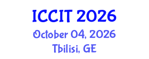International Conference on Computing and Information Technology (ICCIT) October 04, 2026 - Tbilisi, Georgia International Conference on Computing and Information Technology (ICCIT) October 04, 2026 - Tbilisi, Georgia