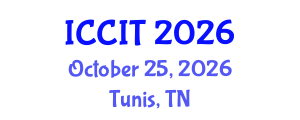 International Conference on Computing and Information Technology (ICCIT) October 25, 2026 - Tunis, Tunisia International Conference on Computing and Information Technology (ICCIT) October 25, 2026 - Tunis, Tunisia
