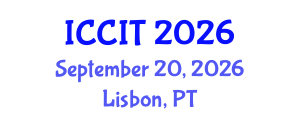 International Conference on Computing and Information Technology (ICCIT) September 20, 2026 - Lisbon, Portugal International Conference on Computing and Information Technology (ICCIT) September 20, 2026 - Lisbon, Portugal