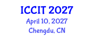 International Conference on Computing and Information Technology (ICCIT) April 10, 2027 - Chengdu, China International Conference on Computing and Information Technology (ICCIT) April 10, 2027 - Chengdu, China