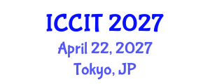 International Conference on Computing and Information Technology (ICCIT) April 22, 2027 - Tokyo, Japan International Conference on Computing and Information Technology (ICCIT) April 22, 2027 - Tokyo, Japan