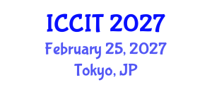 International Conference on Computing and Information Technology (ICCIT) February 25, 2027 - Tokyo, Japan International Conference on Computing and Information Technology (ICCIT) February 25, 2027 - Tokyo, Japan