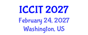 International Conference on Computing and Information Technology (ICCIT) February 24, 2027 - Washington, United States International Conference on Computing and Information Technology (ICCIT) February 24, 2027 - Washington, United States